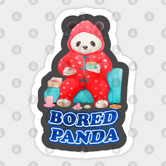 Bored Panda Sticker by kingkongmatsing